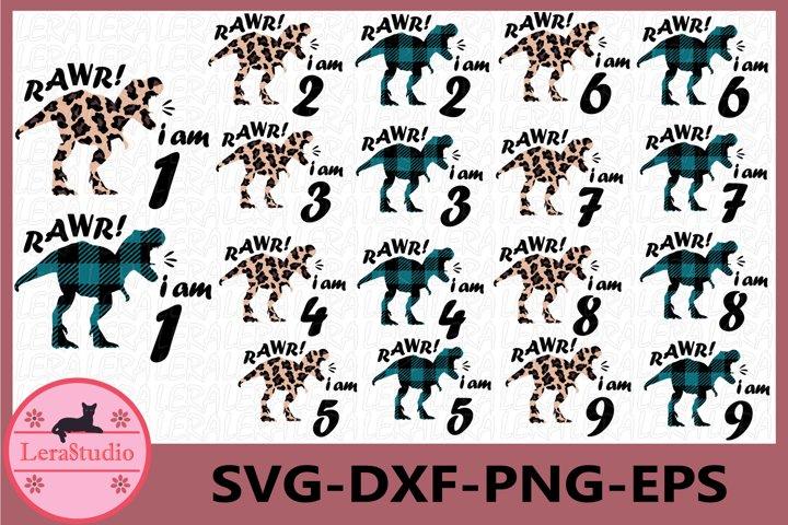 Dinosaur RAWR I'm Svg SVG Lerastudio 