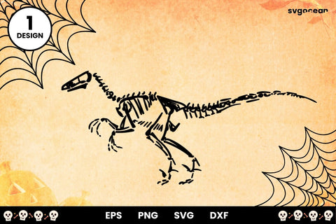 Dinosaur Skeleton Svg Bundle SVG SvgOcean 