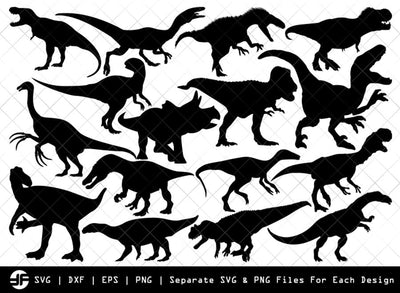 Dinosaur SVG | Animal SVG | Silhouette Bundle | SVG Cut File SVG ETC Craft 