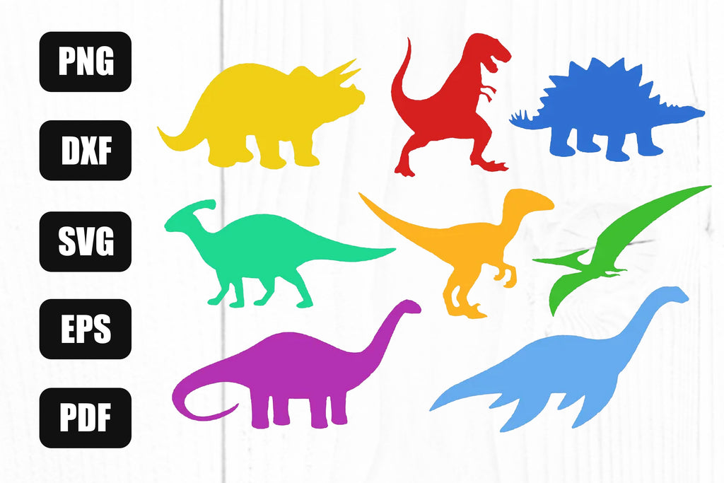 Dinosaur Svg Bundle, Kids Svg, Dino Svg - So Fontsy