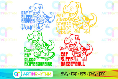Dinosaur svg bundle SVG Artinrhythm shop 