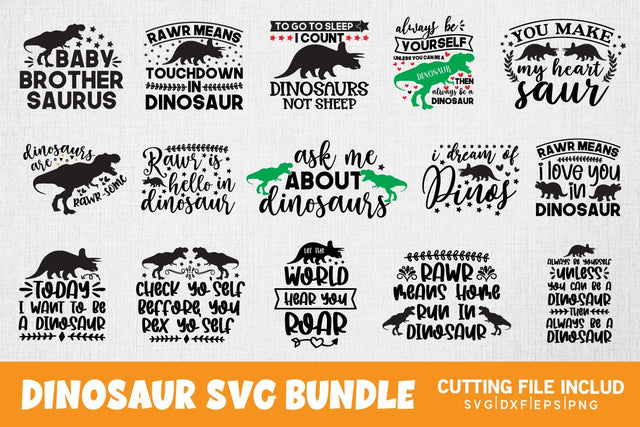 Dinosaur Svg Bundle SVG md faruk hossain 