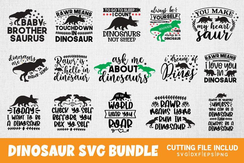 Dinosaur Svg Bundle SVG md faruk hossain 