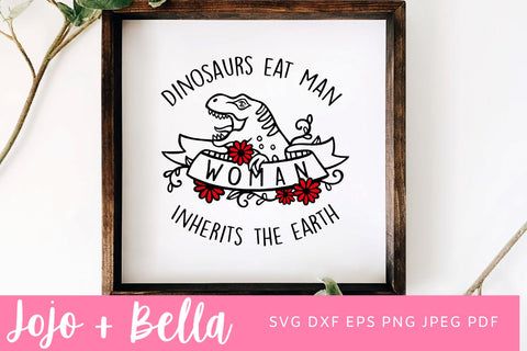 Dinosaur Svg, Mom Svg, Funny Mom Quote Svg, Dinosaurs Eats Man SVG, Mom Shirt Svg, Mother's Day Gifts, Svg files for Cricut, Silhouette SVG Jojo&Bella 