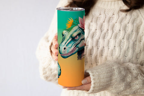 Dinosaur tumbler | Animals tumbler SVG Svetana Studio 