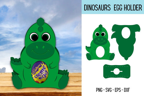 Dinosaurs Egg Holders SVG SVG SvgOcean 