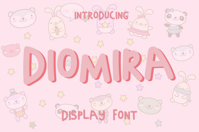 Diomira Display Font Font Anastasia 