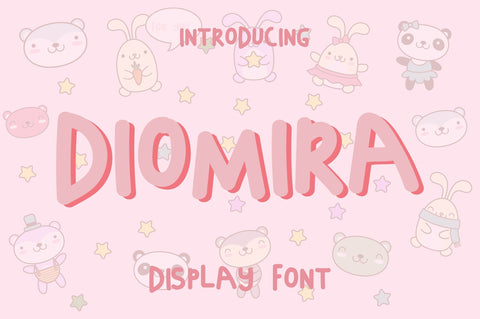 Diomira Display Font Font Anastasia 