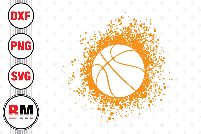 Dirt Basketball SVG, PNG, DXF Files - So Fontsy