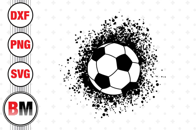 Dirt Soccer SVG, PNG, DXF Files SVG BMDesign 