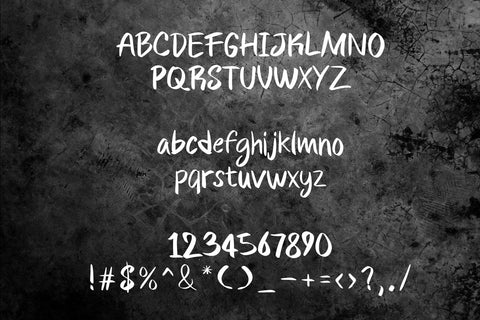 Dirty Bunny Font Afandi Studio 