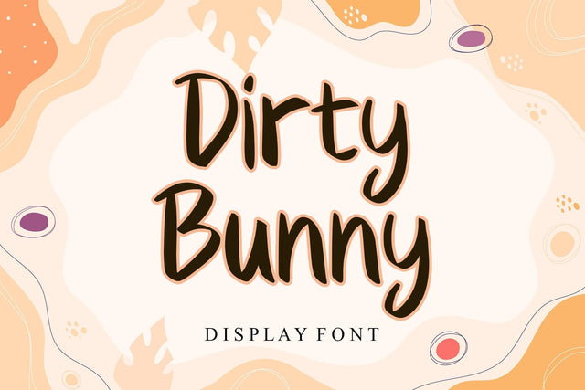 Dirty Bunny Font Afandi Studio 