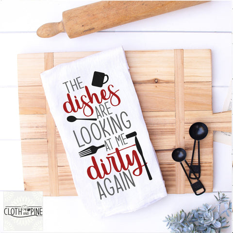 Dirty Dishes SVG Cloth and Pine Designs 