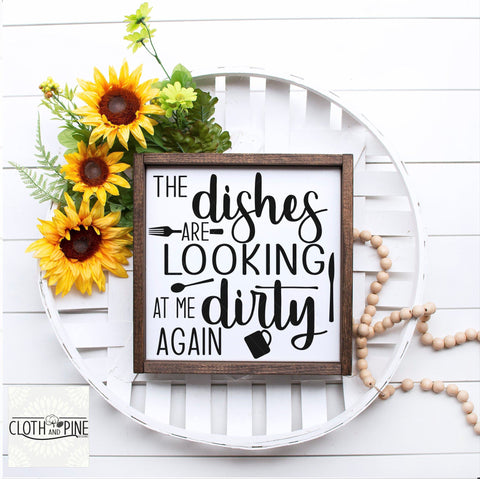 Dirty Dishes SVG Cloth and Pine Designs 