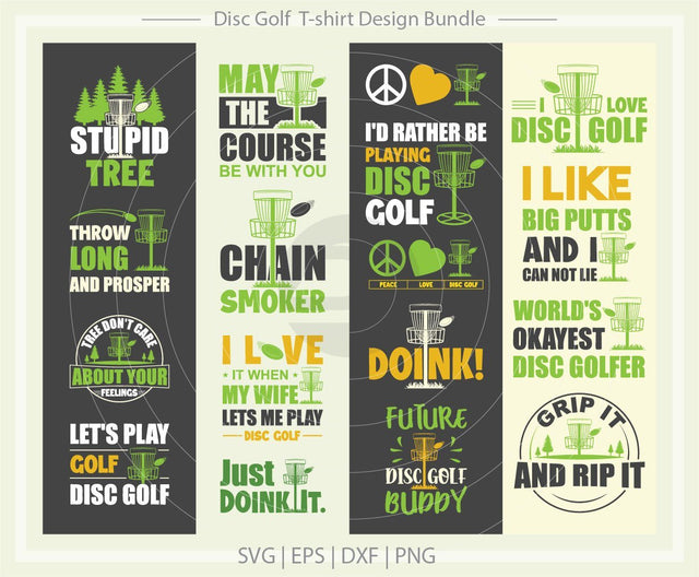 Disc Golf SVG, Disc Golf Bundle SVG, Disc Golf Buddy, Disc Golf Cut file for silhouette, Clipart Cricut Design Space, Vinyl cut files SVG dahukdesign 