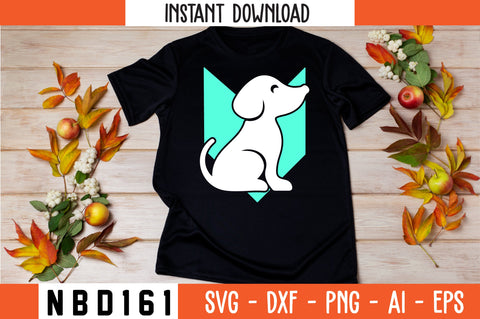 DISCO DOG LOVER T-Shirt Design SVG Nbd161 