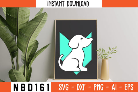 DISCO DOG LOVER T-Shirt Design SVG Nbd161 