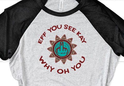 Discreet Fuck Mandala: Eff You See Kay | SVG Design SVG Crafting After Dark 