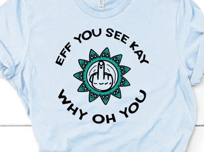 Discreet Fuck Mandala: Eff You See Kay | SVG Design SVG Crafting After Dark 