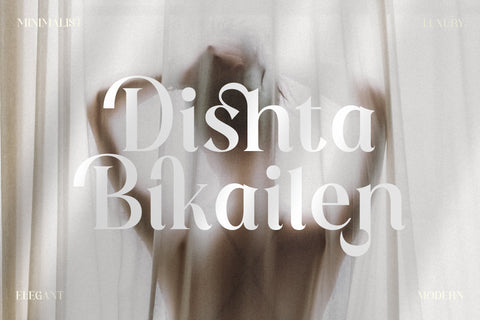 Dishta Bikailen Typeface Font Storytype Studio 