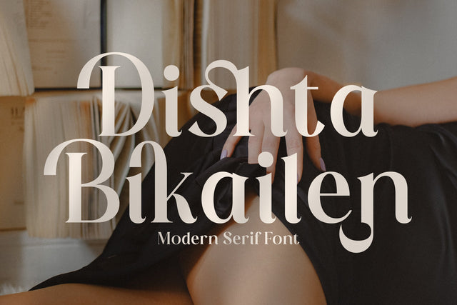 Dishta Bikailen Typeface Font Storytype Studio 