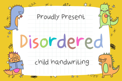 Disordered Font Font Aisyah 