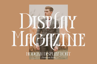 Display Magazine Typeface Font Storytype Studio 