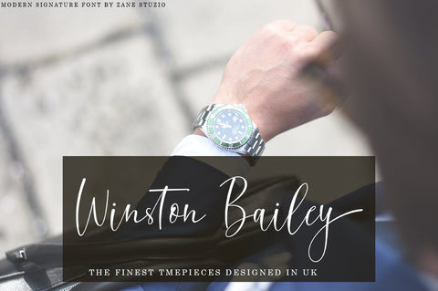 Distoria Signature Script Font Zane Studio55 