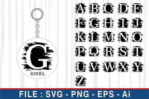 Distressed Alphabet SVG Set A-Z, Grunge Letters SVG, Abstract Font SVG, T shirt, Mug, Key chain, Pillow, & Decorative Design Bundle SVG D2PUTRI, SVG BUNDLE, SUBLIMATION BUNDLE, T SHIRT DESIGNS BUNDLE 