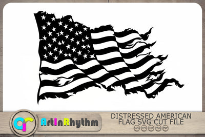 Distressed American Flag Svg, Distressed US Flag, 4th of july Svg SVG Artinrhythm shop 