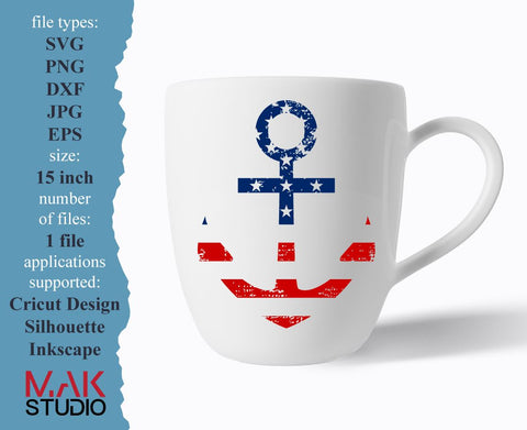 Distressed anchor svg Anchor distressed svg Anchor svg Anchor grunge svg Grunge anchor svg Nautical svg Boat svg 4th of july svg png dxf SVG MAKStudion 