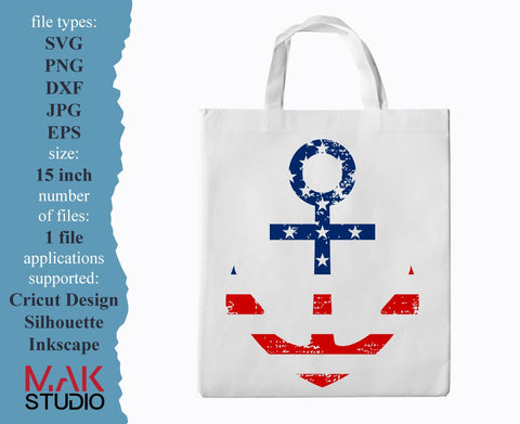 Distressed anchor svg Anchor distressed svg Anchor svg Anchor grunge svg Grunge anchor svg Nautical svg Boat svg 4th of july svg png dxf SVG MAKStudion 