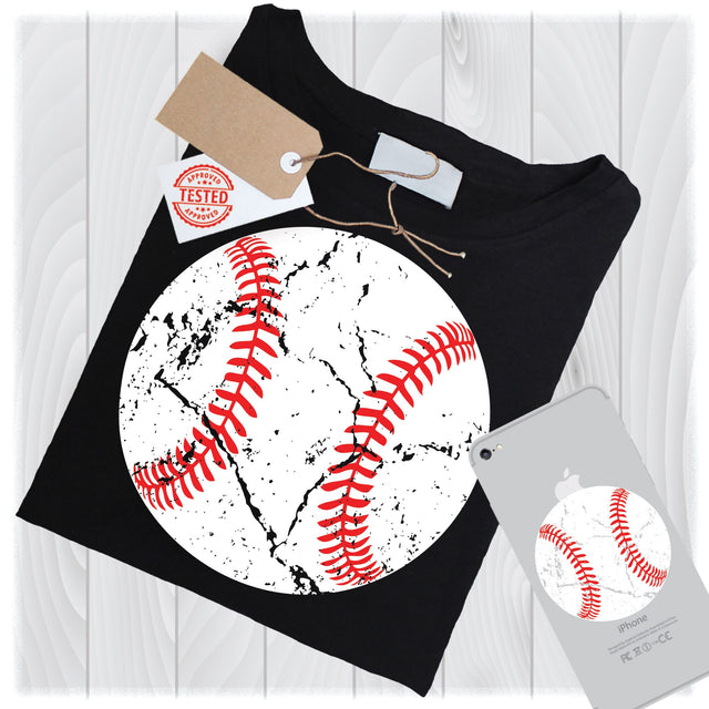 Distressed Baseball Svg Files For Cricut Designs Svg Cut Files Silhouette Svg Cutting File Cricut Svg Files Dxf Files Grunge Svg Designs SVG My Sew Cute Boutique 
