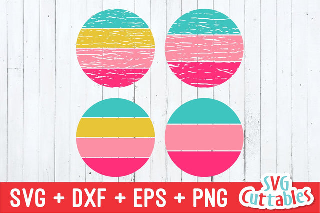 Distressed Circles SVG Svg Cuttables 