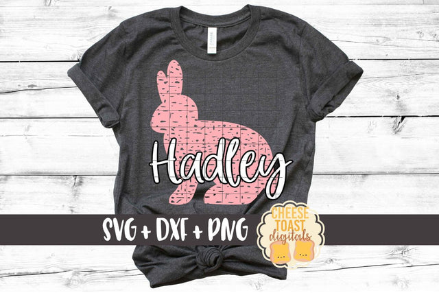 Distressed Easter Bunny - Easter SVG PNG DXF Cut File SVG Cheese Toast Digitals 