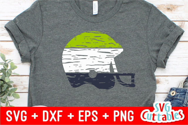 Distressed Football Helmet SVG Svg Cuttables 