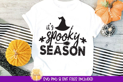 Distressed Halloween SVG | It's Spooky Season SVG Cheese Toast Digitals 