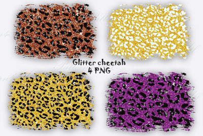 Distressed Leopard Print Patches, Splash Sublimation Design, Digital Paper, Leopard print pattent,Distressed Glitter Cheetah Sublimation PNG Sublimation ArtStudio 