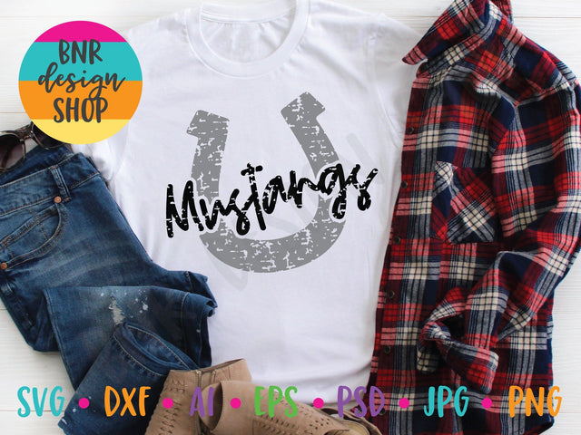 Distressed Mustangs SVG SVG BNRDesignShop 