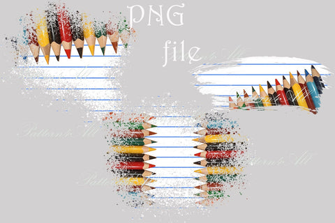 Distressed Notebook Paper Png, Back To School Sublimations, Distressed Lined Paper, Bleach overlay png, Digital Crayond labels sublimation Sublimation ArtStudio 