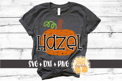 Distressed Pumpkin - Fall SVG PNG DXF Cut Files SVG Cheese Toast Digitals 
