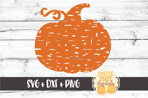 Distressed Pumpkin - Pumpkin SVG File SVG Cheese Toast Digitals 