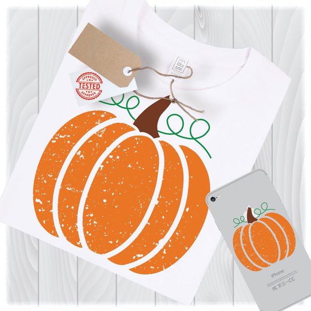 Distressed Pumpkin SVG Files for Cricut Designs | Thanksgiving SVG Files SVG My Sew Cute Boutique 