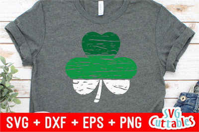 Distressed Shamrock SVG Svg Cuttables 