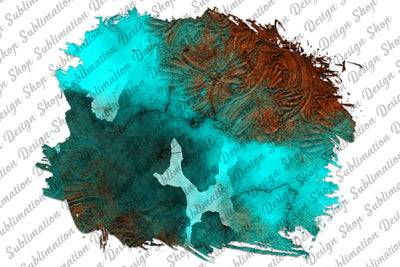 Distressed Tooled Leather Background Png, Cowhide Background Png, Turquoise Stone Background, Western Background,Sublimation Design Download Sublimation SublimationDesignShop 