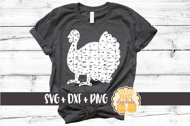 Distressed Turkey - Thanksgiving SVG File SVG Cheese Toast Digitals 