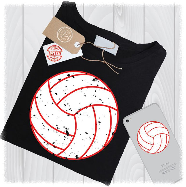 Distressed Volleyball SVG Files Grunge DXF Cut Designs - Volleyball SVG Files - Volleyball Team Svg - Instant Download SVG My Sew Cute Boutique 