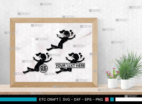 Divers Monogram, Divers Silhouette, Divers SVG, Scuba Diving Svg, Scuba Diver Svg, Sport Svg, Diving Svg, SB00025 SVG ETC Craft 