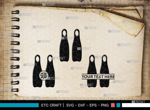 Divers Monogram, Divers Silhouette, Divers SVG, Scuba Diving Svg, Scuba Diver Svg, Sport Svg, Diving Svg, SB00025 SVG ETC Craft 