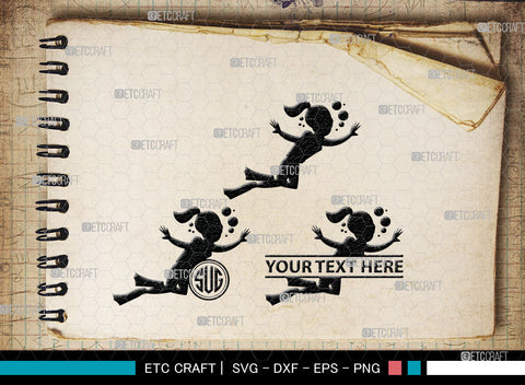 Divers Monogram, Divers Silhouette, Divers SVG, Scuba Diving Svg, Scuba Diver Svg, Sport Svg, Diving Svg, SB00025 SVG ETC Craft 